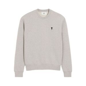 Ami Paris Men's Sweaters Light Grey